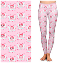 Load image into Gallery viewer, "Mini Matchmaker" Leggings by Miss Fluff x Lipstick &amp; Chrome