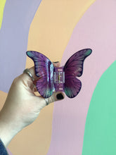 Load image into Gallery viewer, Colorful Butterfly Hair Claw