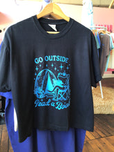 Load image into Gallery viewer, “Go Outside, Read A Book” Shirt