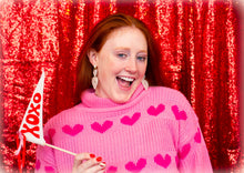 Load image into Gallery viewer, We Make a Great Pair-Heart Dangle Earrings