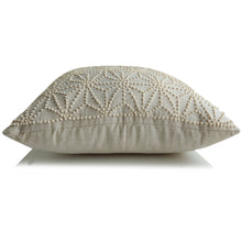 Load image into Gallery viewer, Asa no Ha Oatmeal Linen Pillow
