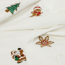 Load image into Gallery viewer, Gingerbread Christmas Embroidered Table Cloth