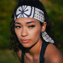 Load image into Gallery viewer, Daniel-San Lotus Tie Headband