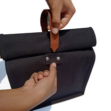 Load image into Gallery viewer, Cotton Canvas Lunch Bag, Washable Lunch Bag