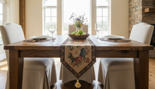 Load image into Gallery viewer, Tache Colorful Country Rustic Floral Morning Awakening Table Runner (3089B)