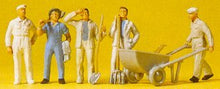 Load image into Gallery viewer, Preiser 14144 HO Scale People Working -- Workmen w/Accessories