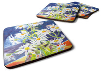 Load image into Gallery viewer, Flowers - Daisy Coasters - Set of 4 Lightweight Foam, Absorbent Drink Coasters