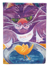 Load image into Gallery viewer, Purple Cat Birdie Dear  Flag Canvas House Size