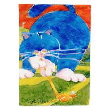 Load image into Gallery viewer, Blue Cat Golpher  Flag Canvas House Size