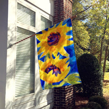 Load image into Gallery viewer, Flower - Sunflower Flag Canvas House Size