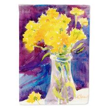 Load image into Gallery viewer, Yellow Flowers in a vase  Flag Canvas House Size