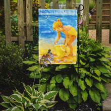Load image into Gallery viewer, Little Girl at the beach Garden Flag – Decorative Outdoor Yard Flag