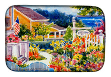 Load image into Gallery viewer, Seaside Beach Cottage Dish Drying Mat – Absorbent, Artistic Kitchen Essentials 6032DDM