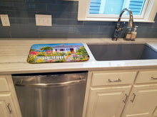 Load image into Gallery viewer, Seaside Beach Cottage Dish Drying Mat – Absorbent, Artistic Kitchen Essentials 6034DDM