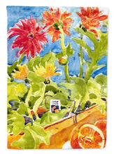 Load image into Gallery viewer, Flower - Gerber Daisies Flag Canvas House Size