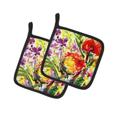 Load image into Gallery viewer, Flower Pot Holders - Set of 2 Decorative Kitchen Helpers | Made in the USA 6042PTHD
