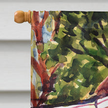 Load image into Gallery viewer, Yellow Cottage Houses Flag Canvas House Size