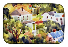Load image into Gallery viewer, Houses Dish Drying Mat – Absorbent, Artistic Kitchen Essentials 6046DDM