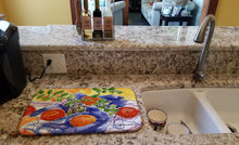 Load image into Gallery viewer, Apples Dish Drying Mat – Absorbent, Artistic Kitchen Essentials 6047DDM