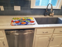 Load image into Gallery viewer, Apples Dish Drying Mat – Absorbent, Artistic Kitchen Essentials 6047DDM