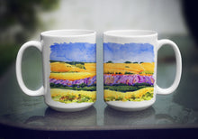 Load image into Gallery viewer, Landscape Dishwasher Safe Microwavable Ceramic Coffee Mug 15 ounce 6053CM15