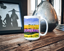 Load image into Gallery viewer, Landscape Dishwasher Safe Microwavable Ceramic Coffee Mug 15 ounce 6053CM15