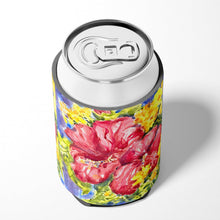 Load image into Gallery viewer, Flower - Hibiscus Can or Bottle Beverage Insulator Hugger