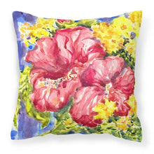 Load image into Gallery viewer, Flower - Hibiscus Decorative   Canvas Fabric Pillow
