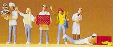 Load image into Gallery viewer, Preiser 10377 HO Scale People Working -- Bakery