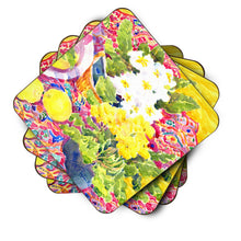 Load image into Gallery viewer, Flower - Primroses Coasters - Set of 4 Lightweight Foam, Absorbent Drink Coasters