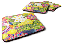 Load image into Gallery viewer, Flower - Primroses Coasters - Set of 4 Lightweight Foam, Absorbent Drink Coasters