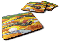 Load image into Gallery viewer, Golf Clubs Golfer Coasters - Set of 4 Lightweight Foam, Absorbent Drink Coasters
