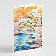 Load image into Gallery viewer, Harbour Greeting Cards -  Blank Note Cards – 8-Pack of Artist-Designed Cards with Envelopes