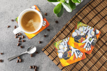 Load image into Gallery viewer, Southeastern Golf Clubs with glove and balls Coasters - Set of 4 Lightweight Foam, Absorbent Drink Coasters