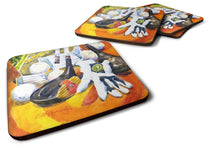 Load image into Gallery viewer, Southeastern Golf Clubs with glove and balls Coasters - Set of 4 Lightweight Foam, Absorbent Drink Coasters