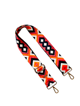 Load image into Gallery viewer, Boho Design Guitar Purse Strap