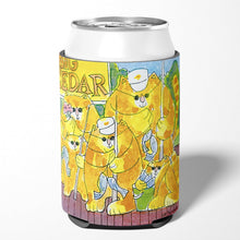 Load image into Gallery viewer, Orange Tabby Fishing Cats Can or Bottle Beverage Insulator Hugger
