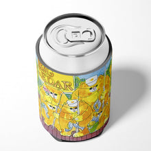 Load image into Gallery viewer, Orange Tabby Fishing Cats Can or Bottle Beverage Insulator Hugger