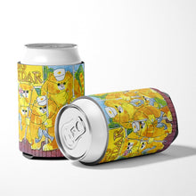 Load image into Gallery viewer, Orange Tabby Fishing Cats Can or Bottle Beverage Insulator Hugger