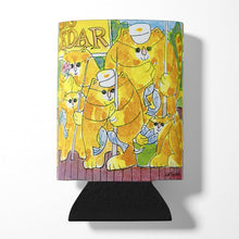 Load image into Gallery viewer, Orange Tabby Fishing Cats Can or Bottle Beverage Insulator Hugger