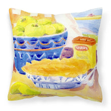 Load image into Gallery viewer, Green Apples for an apple pie Decorative   Canvas Fabric Pillow