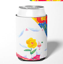 Load image into Gallery viewer, Big white Cat Can or Bottle Beverage Insulator Hugger