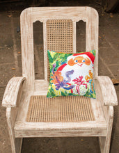 Load image into Gallery viewer, Santa Claus Christmas Surprise Throw Pillow - 14x14 Decorative Pillow – Art for Your Home &amp; Patio 6115PW1414