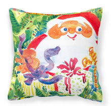 Load image into Gallery viewer, Santa Claus Christmas Surprise Throw Pillow - 14x14 Decorative Pillow – Art for Your Home &amp; Patio 6115PW1414
