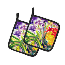 Load image into Gallery viewer, Flower Pot Holders - Set of 2 Decorative Kitchen Helpers | Made in the USA 6127PTHD