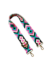 Load image into Gallery viewer, Boho Design Guitar Purse Strap