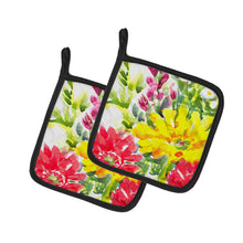Load image into Gallery viewer, Flower Pot Holders - Set of 2 Decorative Kitchen Helpers | Made in the USA 6136PTHD