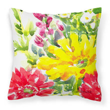 Load image into Gallery viewer, Flower Decorative   Canvas Fabric Pillow