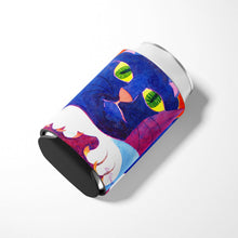 Load image into Gallery viewer, Big Blue Cat Can or Bottle Beverage Insulator Hugger
