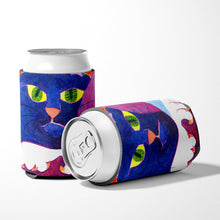 Load image into Gallery viewer, Big Blue Cat Can or Bottle Beverage Insulator Hugger